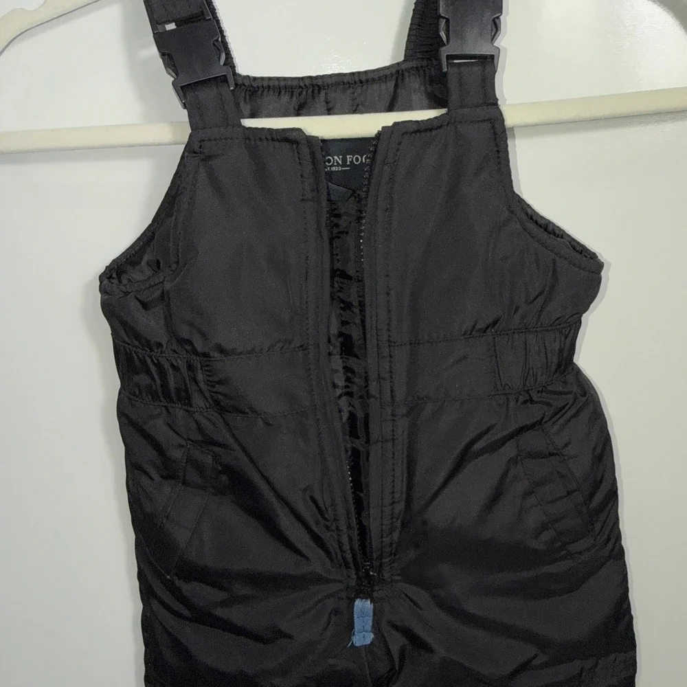 London Fog Snow Bibs Overalls‎ Toddler Kids 24 Months Black